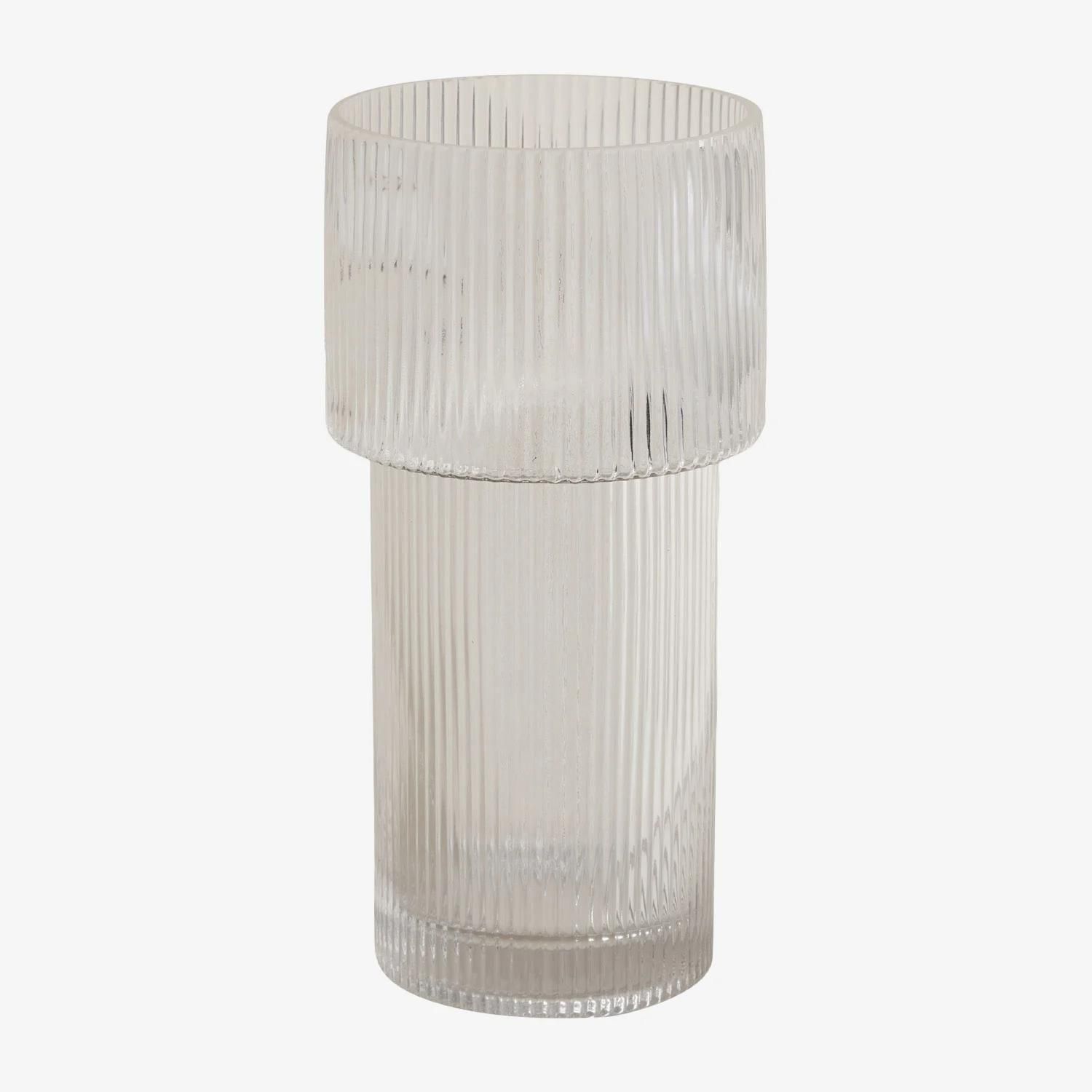 Vase en verre Cr�fel