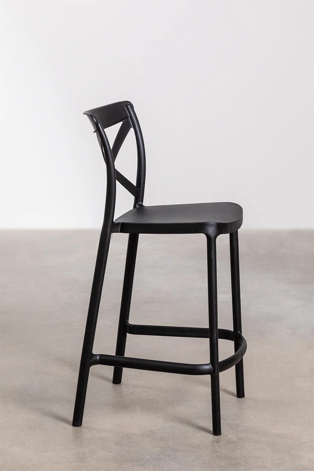 Pack De 2 Tabourets Hauts Otax Noir ?65 Cm - 3