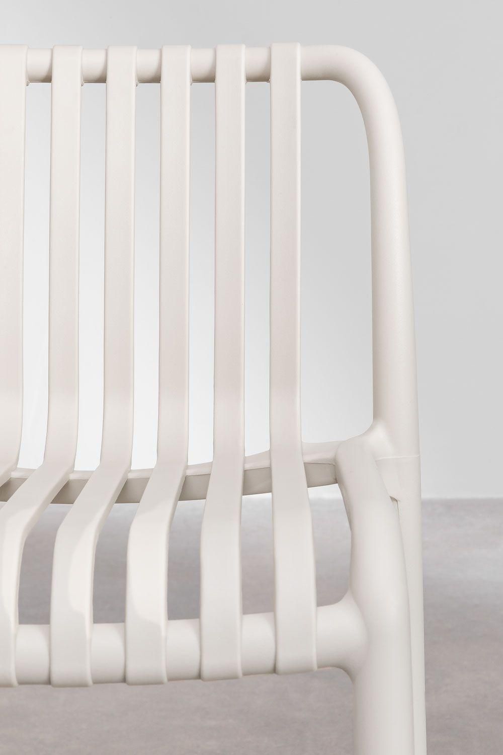 Pack De 2 Tabourets Hauts Empilables Wendell Tapioca Beige �77 Cm - 6