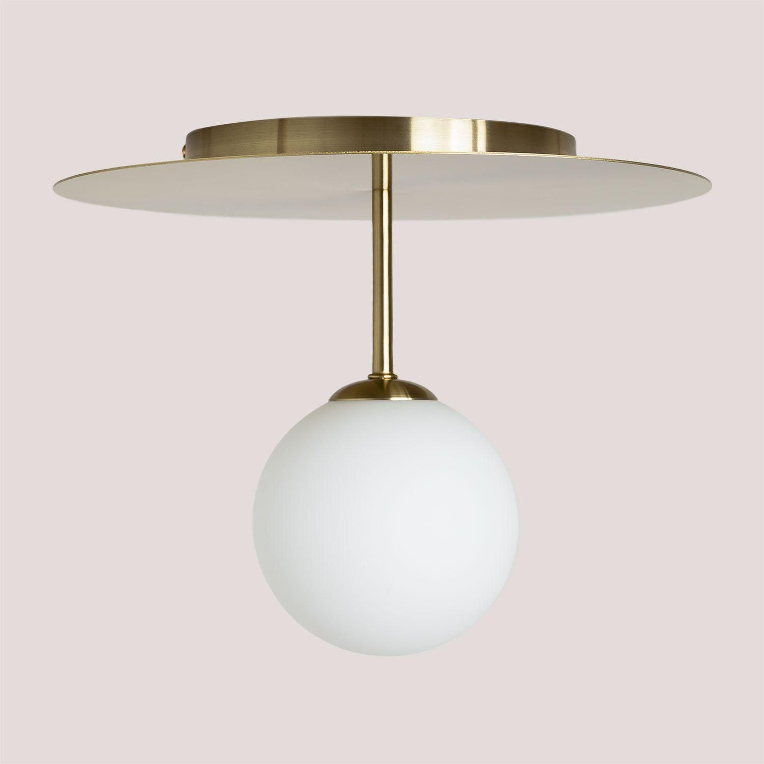 Plafonnier Boule De Cristal Uvol Dor�