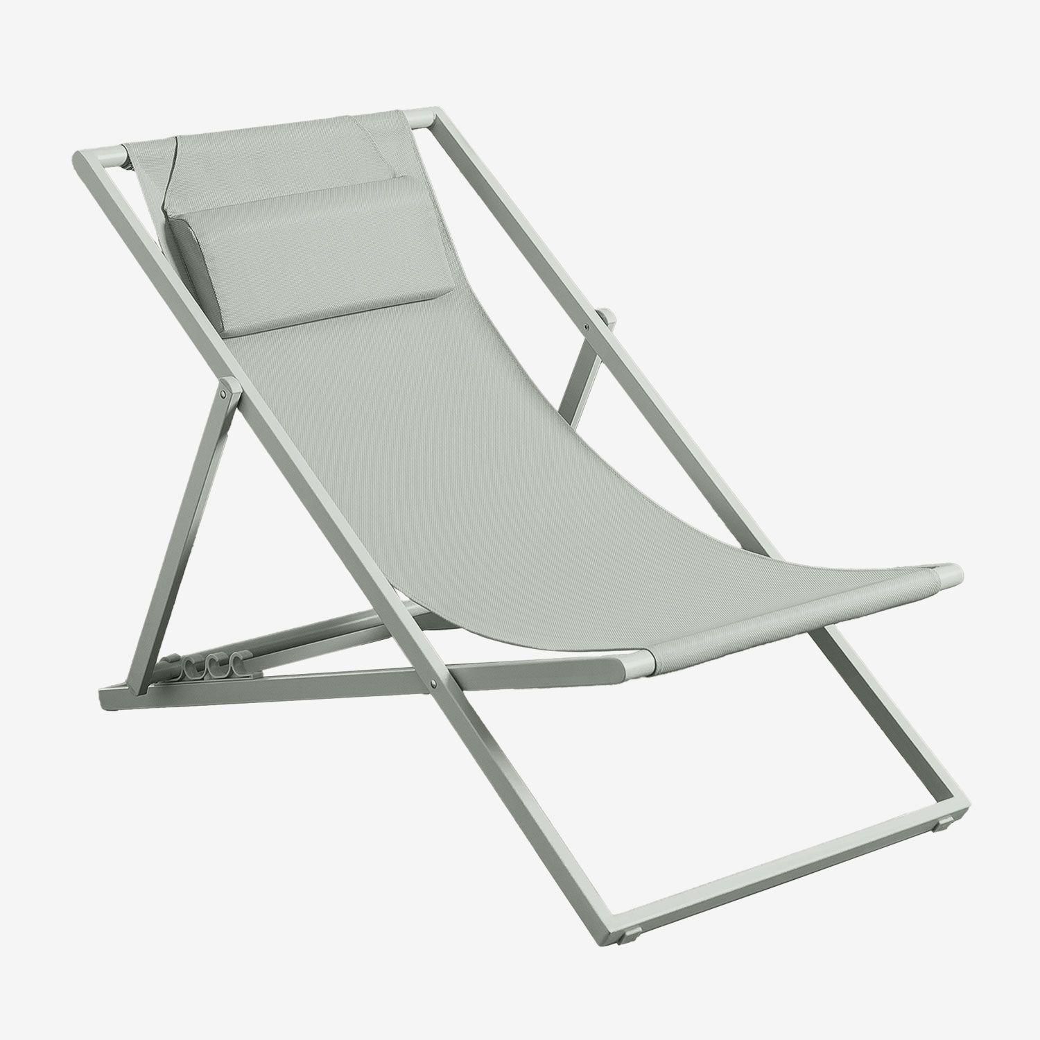 Hamac Pliant Jensy Avec Coussin En Acier Vert Kaki