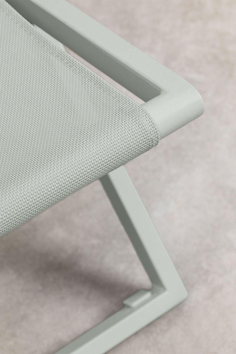 Hamac Pliant Jensy Avec Coussin En Acier Vert Kaki - 7