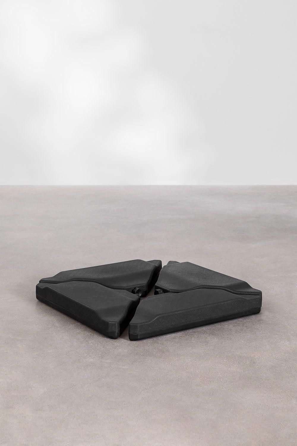 Base De Parasol Remplissable Zarpom Noir - 3