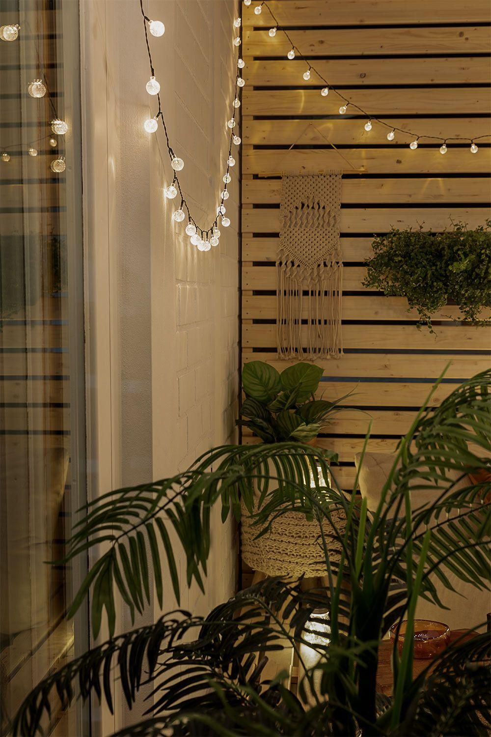 Guirlande Led Avec Chargeur Solaire (2 M) Orixa Blanc Chaud - 2