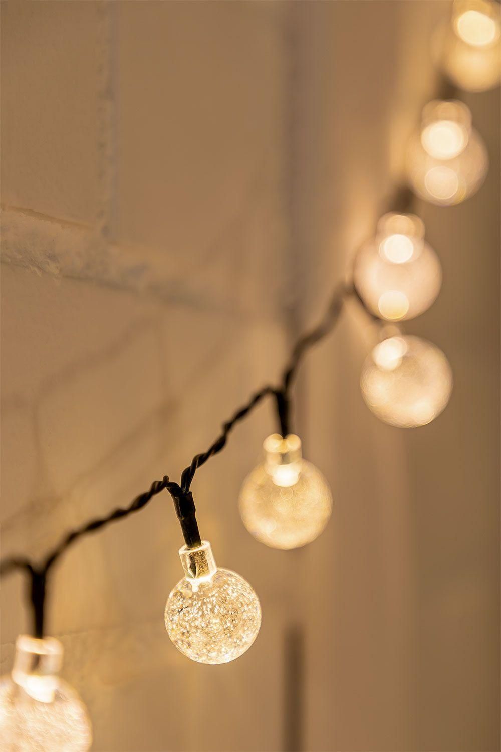 Guirlande Led Avec Chargeur Solaire (2 M) Orixa Blanc Chaud - 3