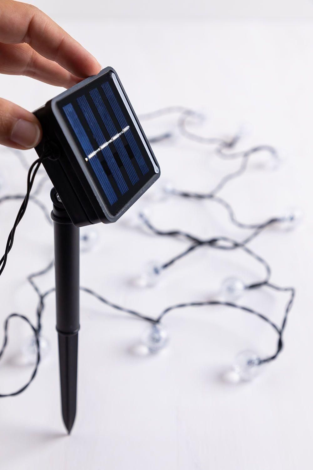 Guirlande Led Avec Chargeur Solaire (2 M) Orixa Blanc Chaud - 6
