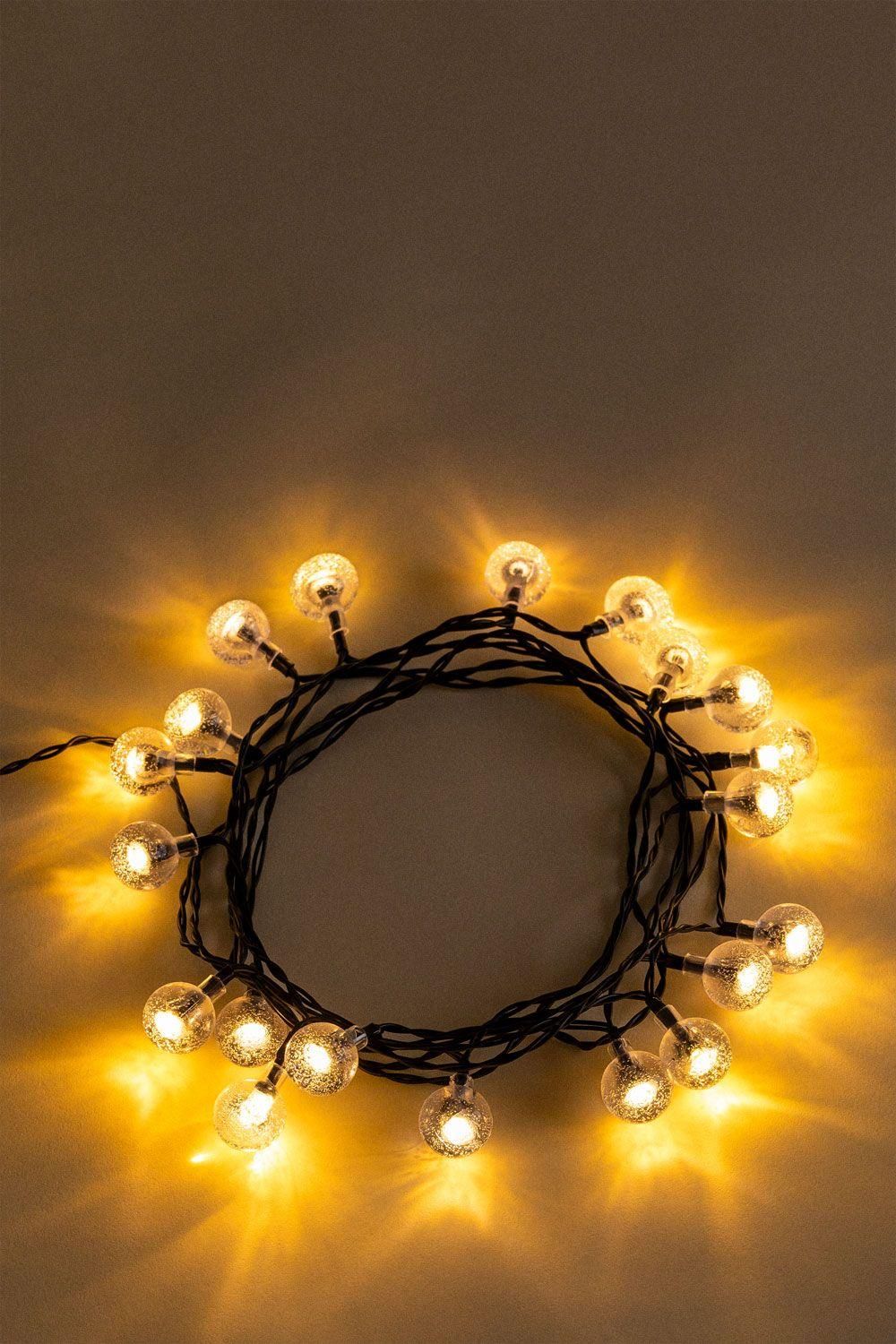 Guirlande Led Avec Chargeur Solaire (2 M) Orixa Blanc Chaud - 8