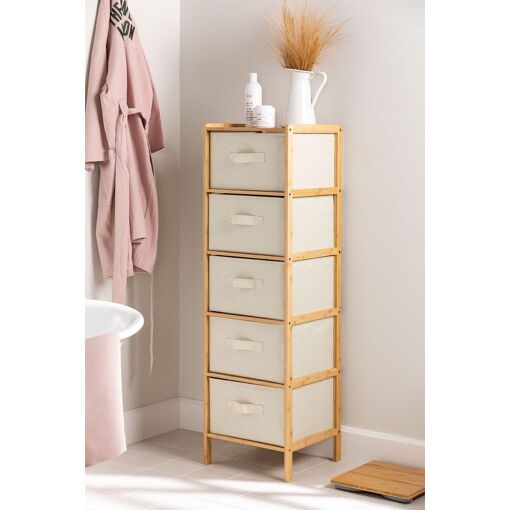 Commode En Bambou Nafan - 2