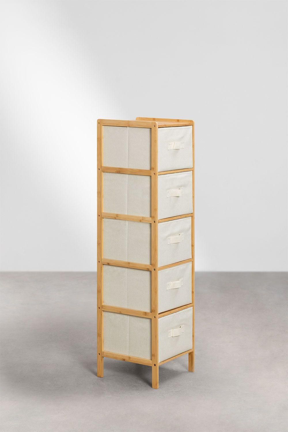 Commode En Bambou Nafan - 5