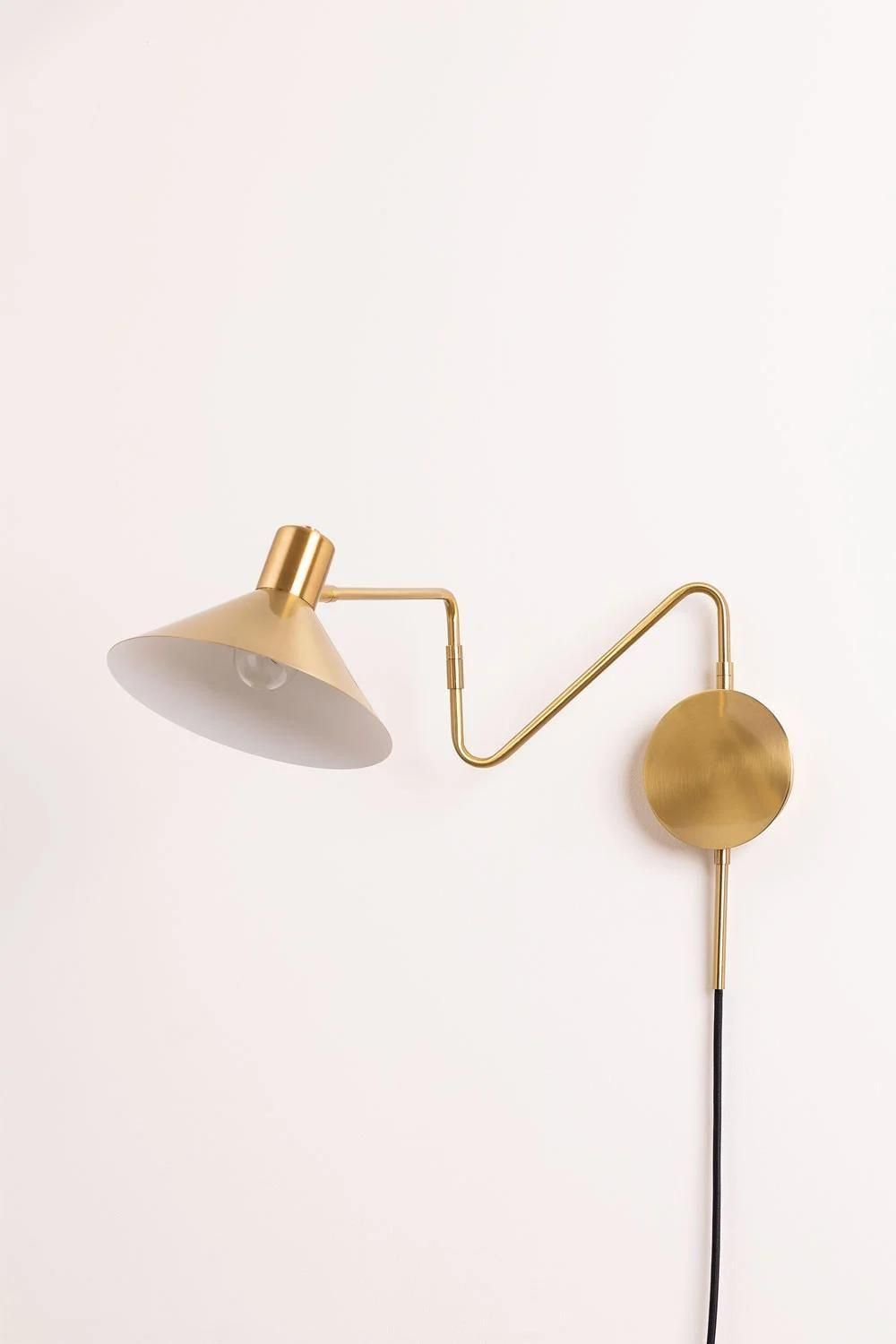 Lampe Murale M�tallis�e Lizz Or - 4