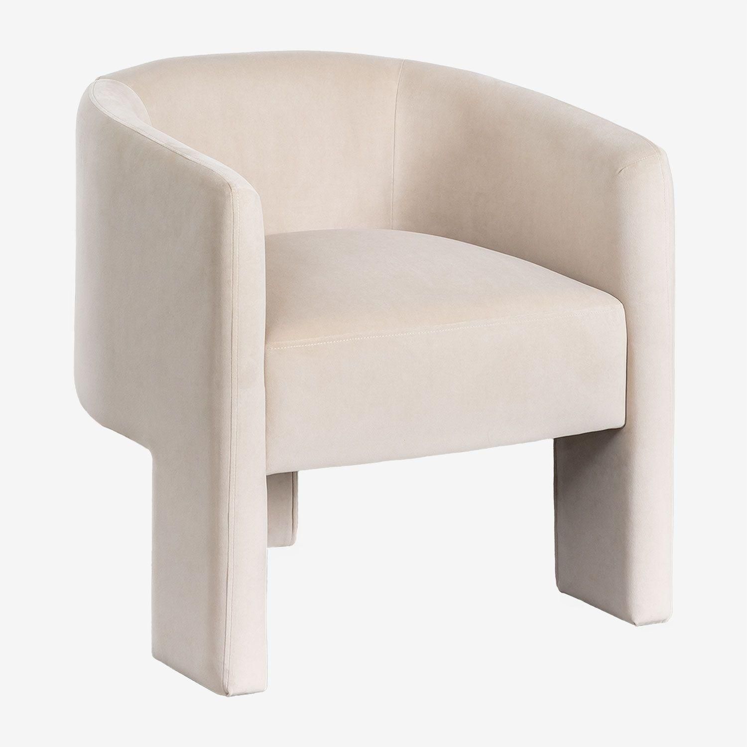Fauteuil En Velours Xastru