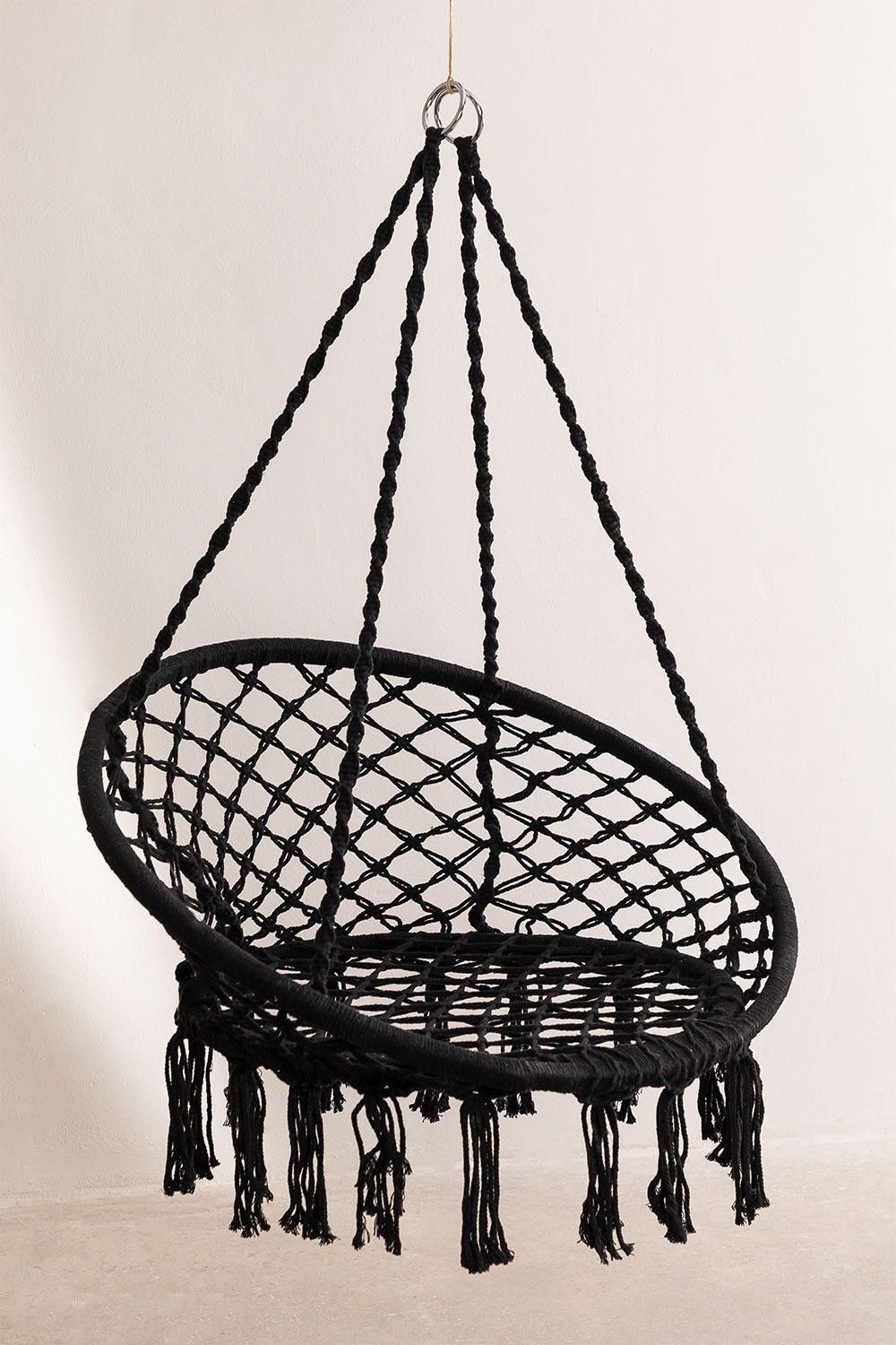 Fauteuil Suspendu Bahli Noir - 10