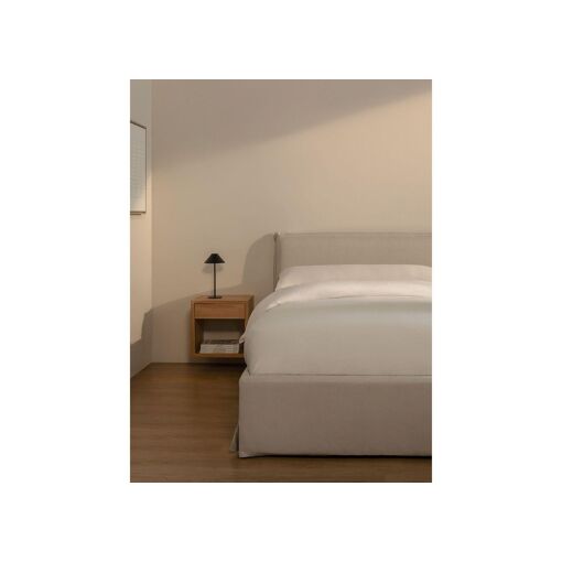 Lit Avec Sommier Coffre Tapiss� Lorea - 2