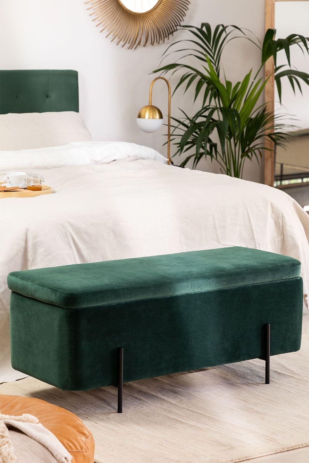 Banc En Velours Sam - 2