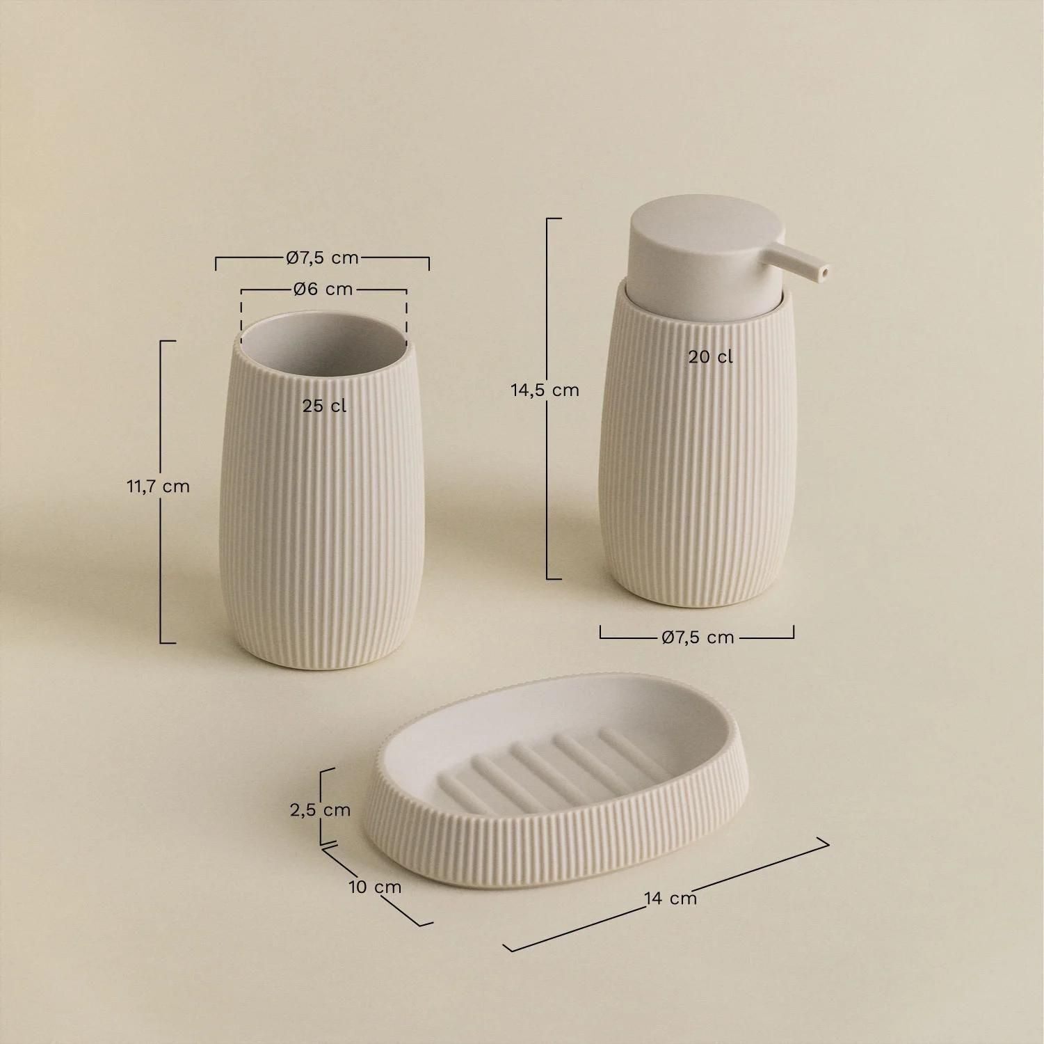 Set de Bain Aristide Vert Fonc� - 8