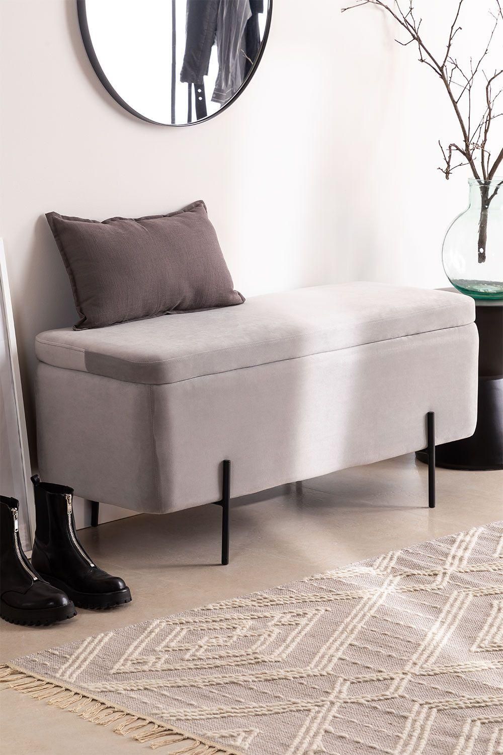 Banc En Velours Sam - 2