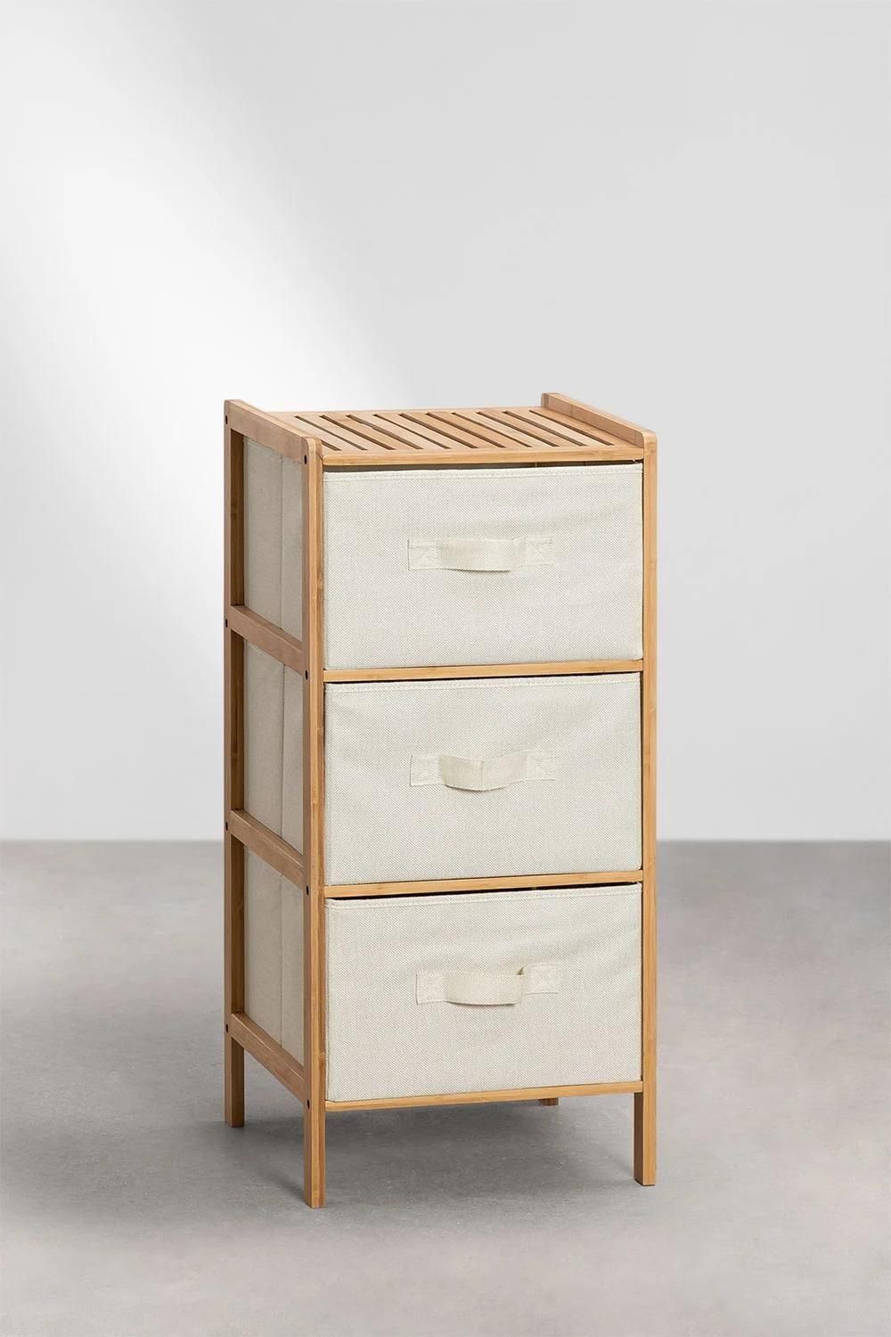 Commode En Bambou Nafan - 3