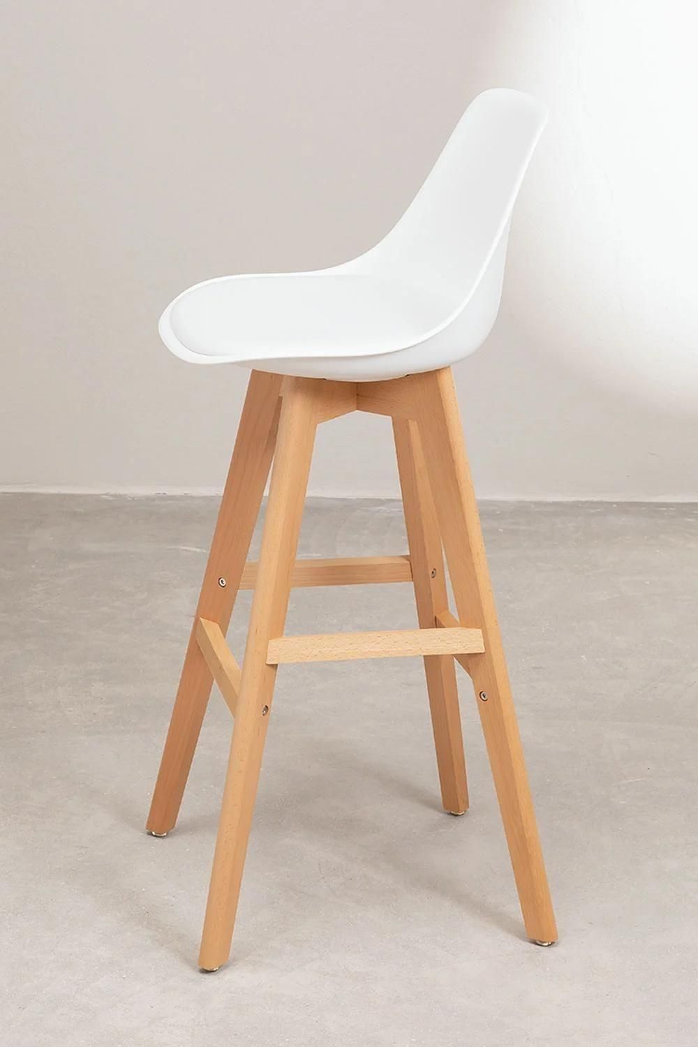 Lot 2 Tabourets Hauts Nordic Edition Blanc ?76 Cm - 3