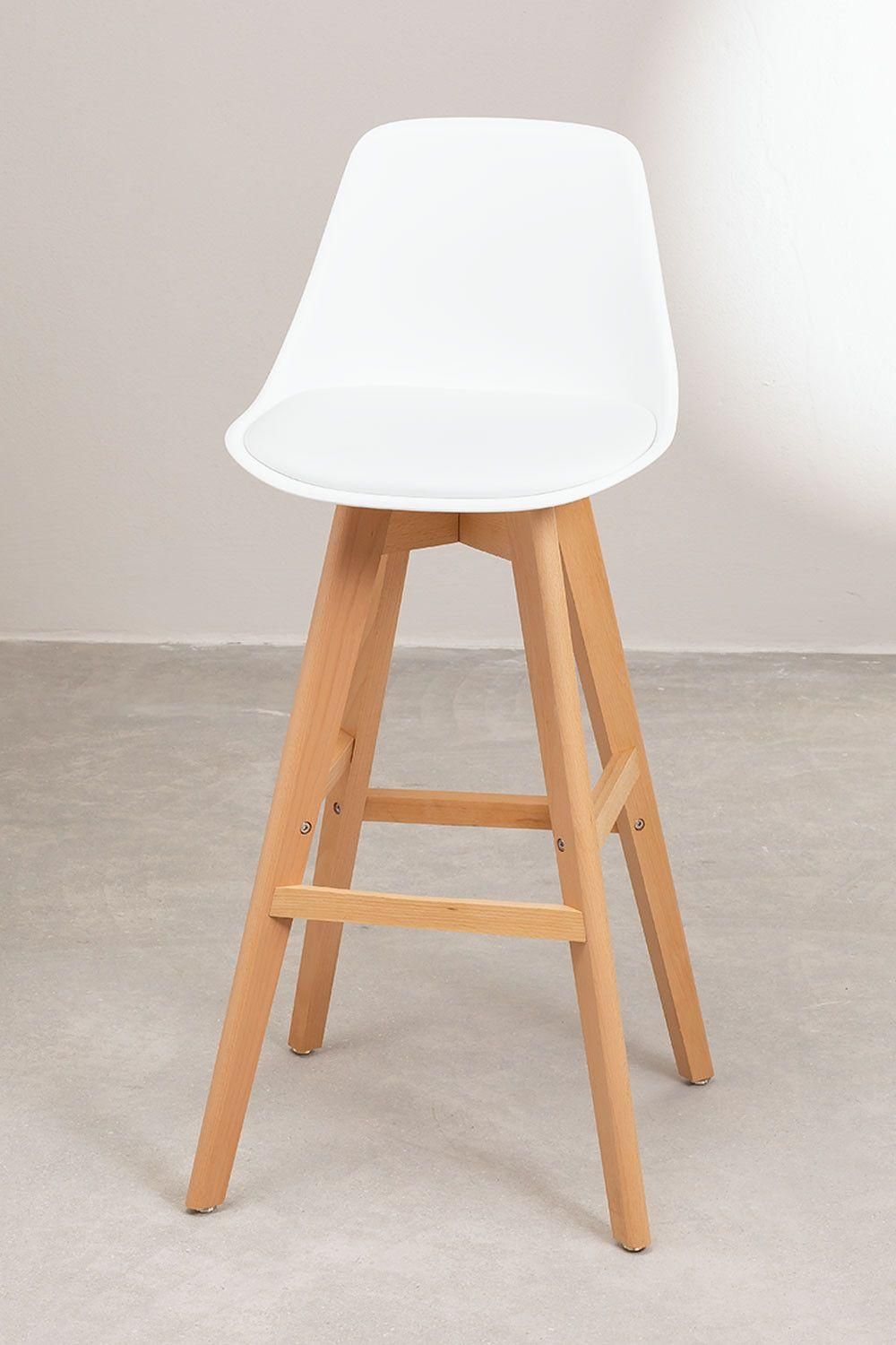 Lot 2 Tabourets Hauts Nordic Edition Blanc ?76 Cm - 4