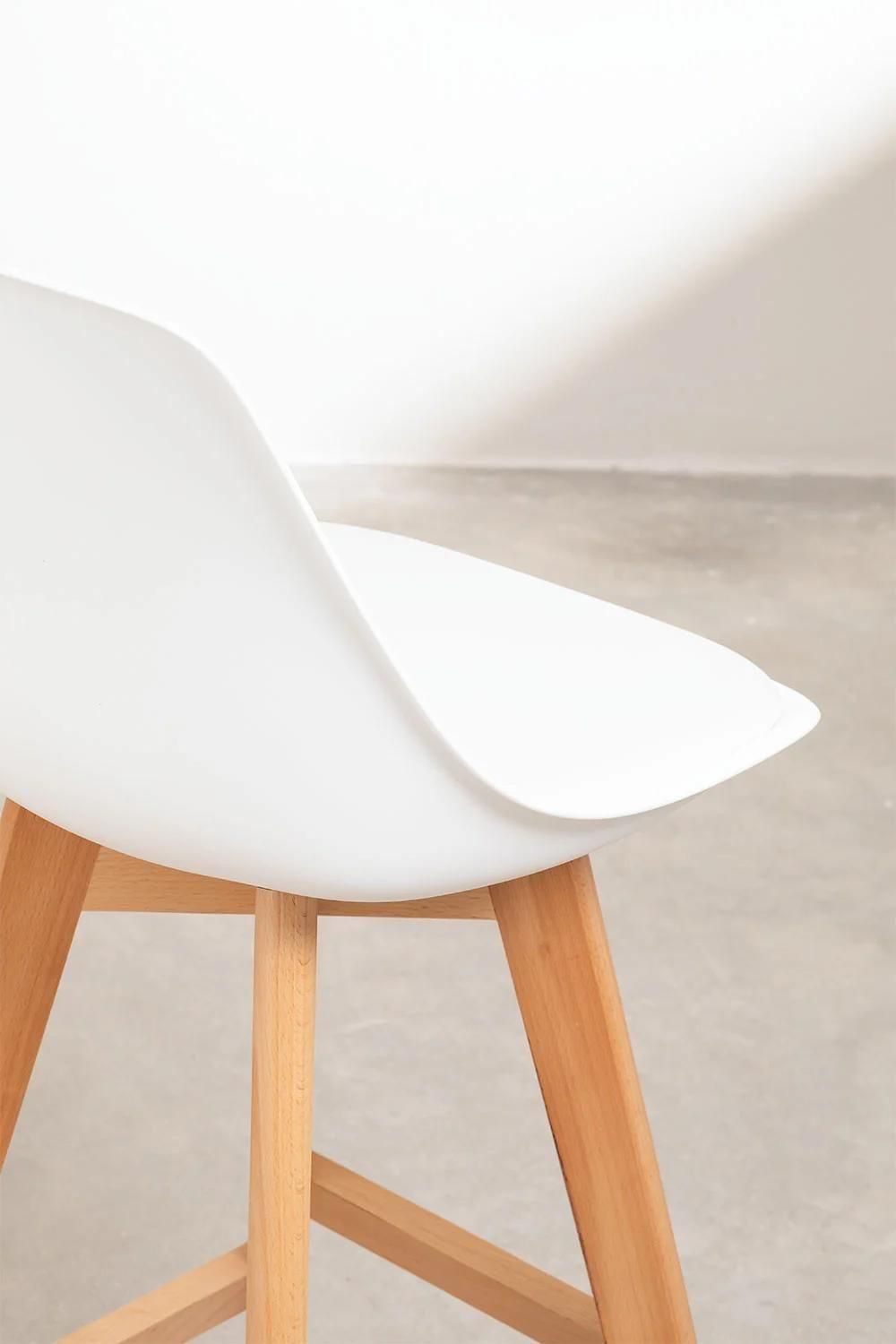 Lot 2 Tabourets Hauts Nordic Edition Blanc ?76 Cm - 6