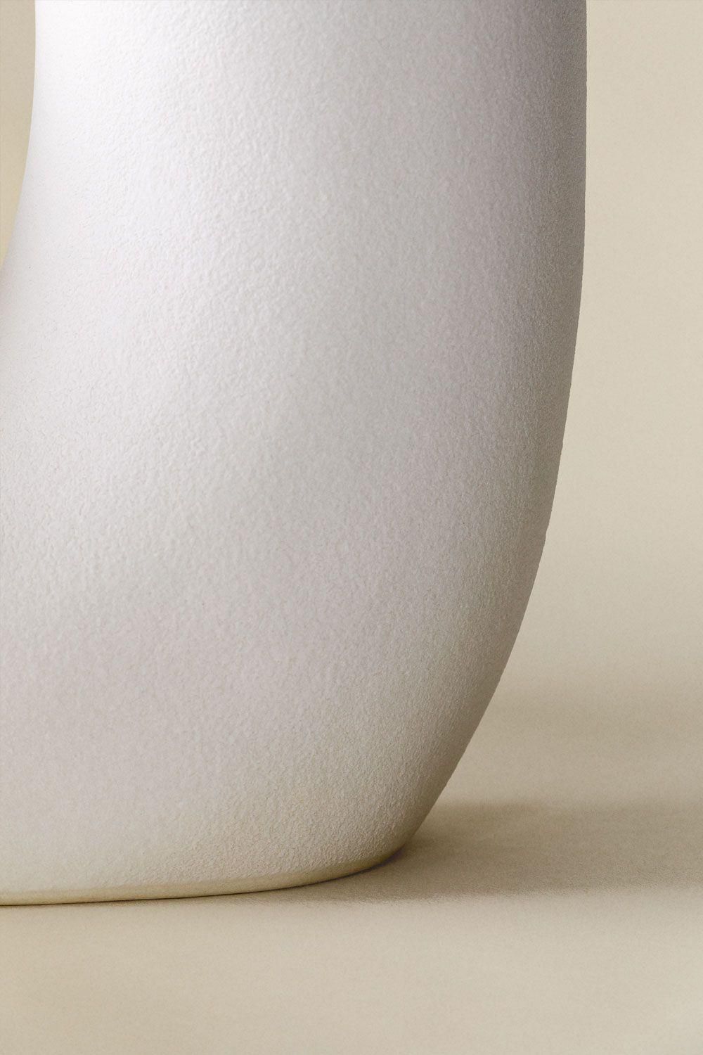 Vase C�ramique Mardig Blanc - 6
