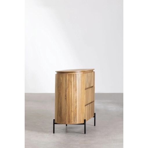Commode En Manguier Analis Bois Naturel - 6