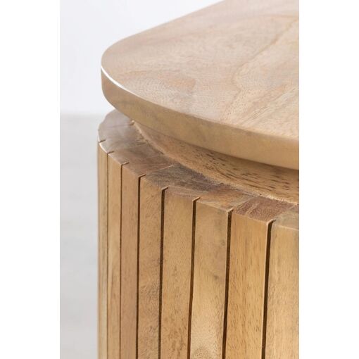 Commode En Manguier Analis Bois Naturel - 7