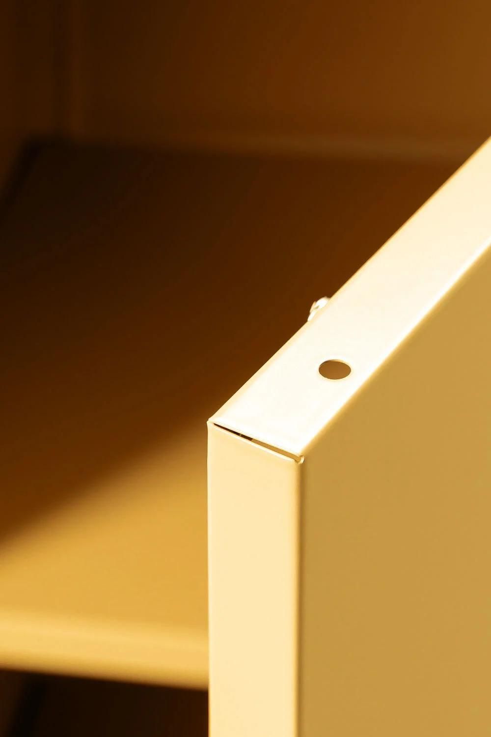 Buffet Casier 2 Portes En Acier Pohpli Jaune Albero - 6