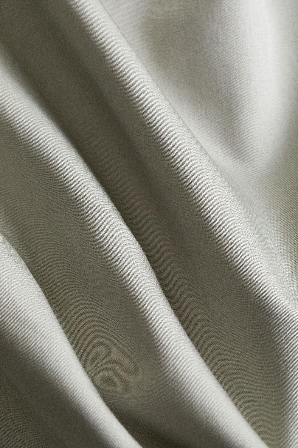 Housse De Couette En Satin 300 Fils Sampras Vert Kaki - 8