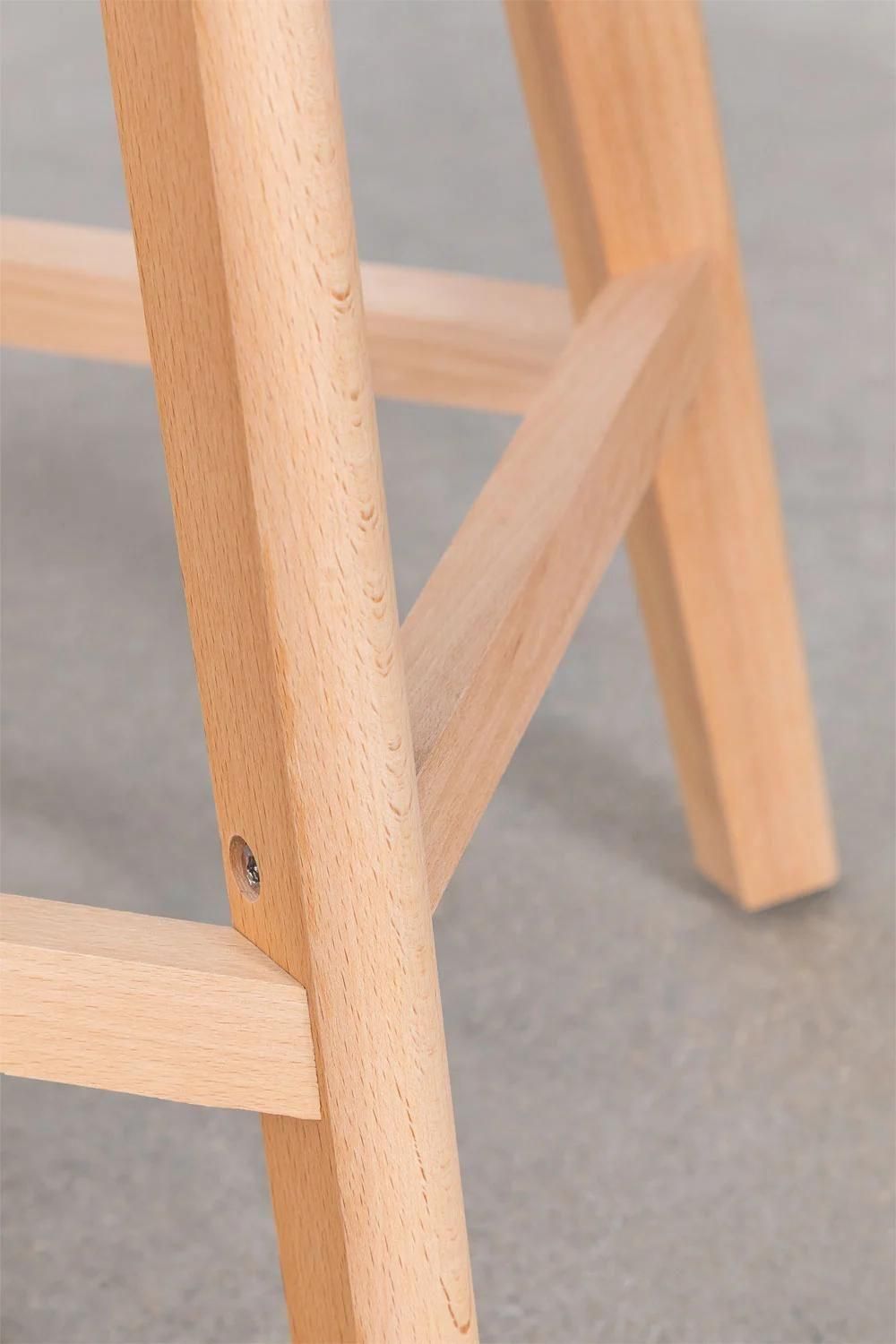Lot De 2 Tabourets Hauts 67 Cm Nordic Noir - 8