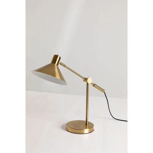 Lampe De Table M�tallique Clayt Dor� - 3