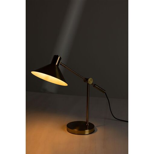 Lampe De Table M�tallique Clayt Dor� - 4