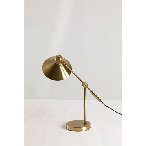 Lampe De Table M�tallique Clayt Dor� - 7