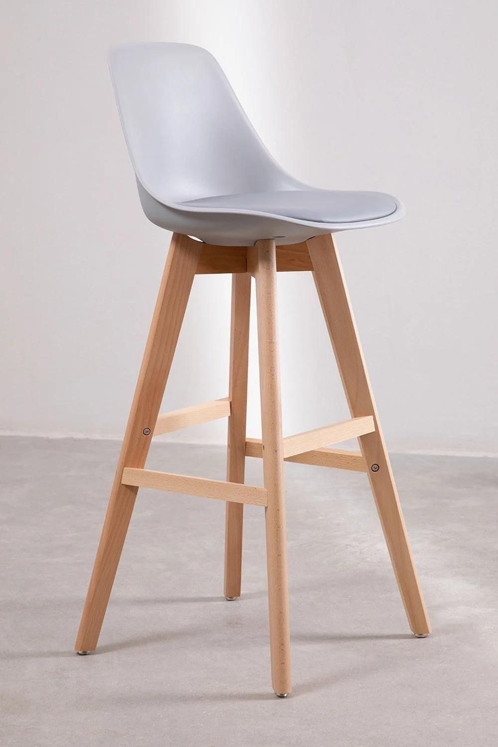 Lot 2 Tabourets Hauts Nordic Edition Gris ?76 Cm - 4