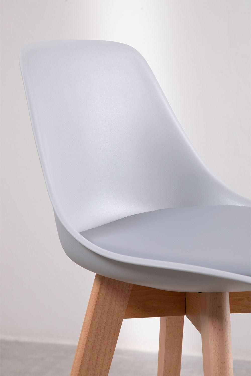 Lot 2 Tabourets Hauts Nordic Edition Gris ?76 Cm - 6