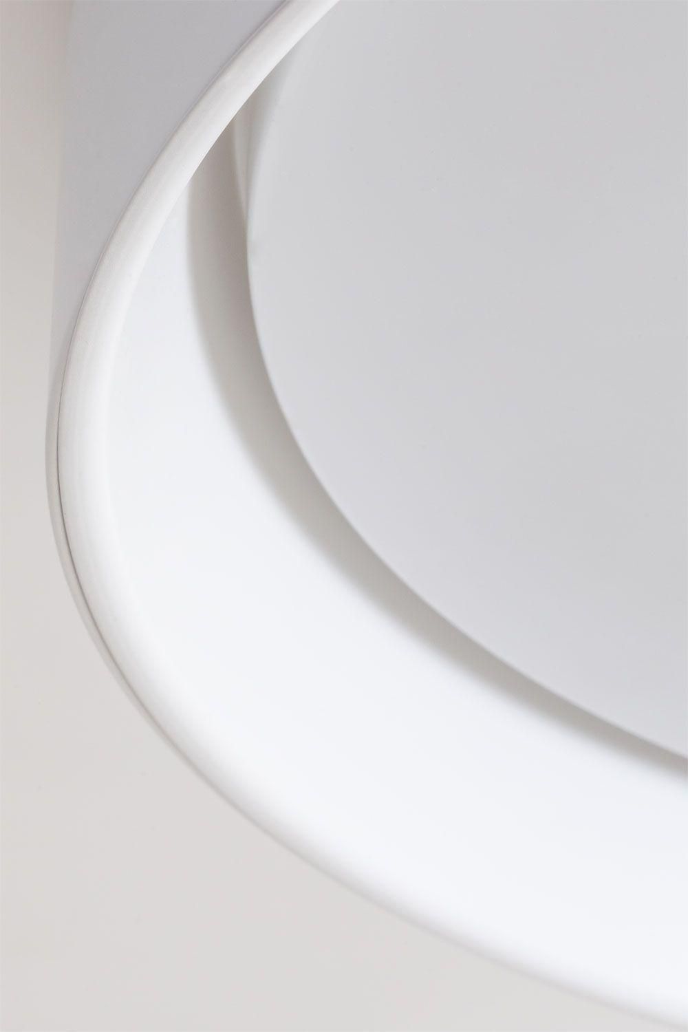 Plafonnier Led En Fer Zekri Blanc - 5