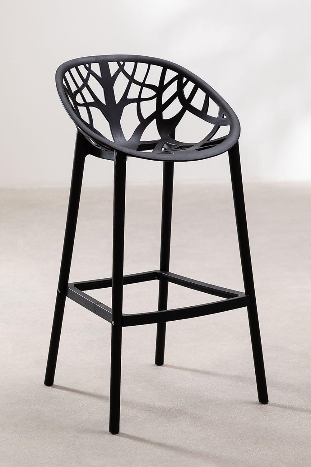 Tabouret Haut Ores Noir ?75 Cm - 2