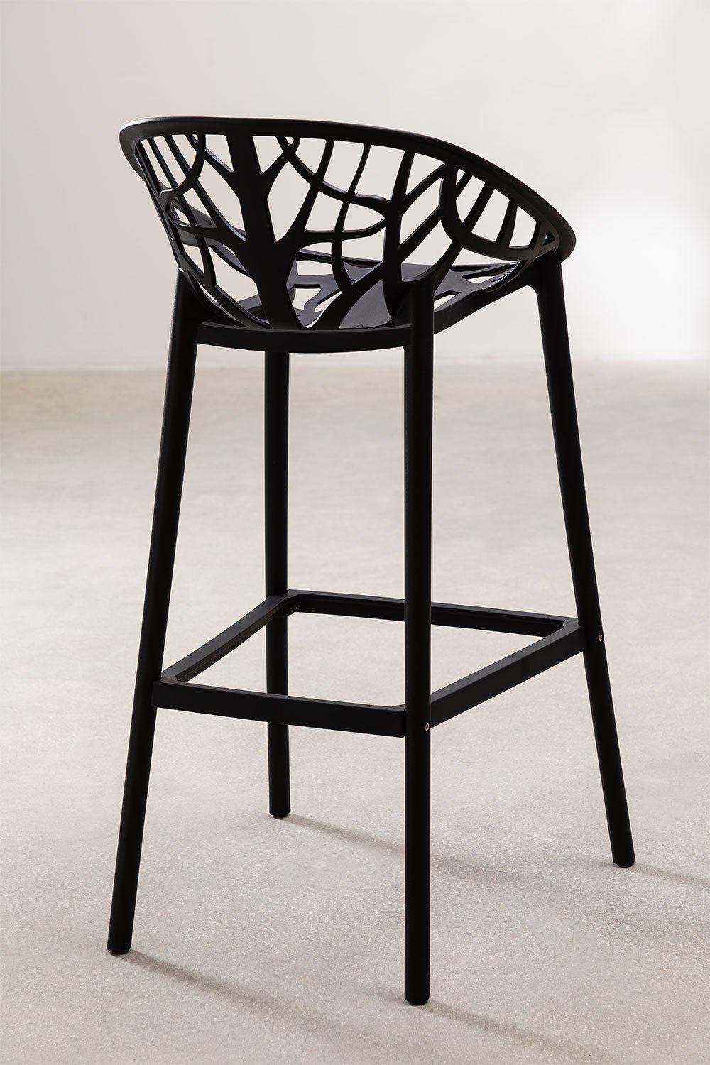 Tabouret Haut Ores Noir ?75 Cm - 4