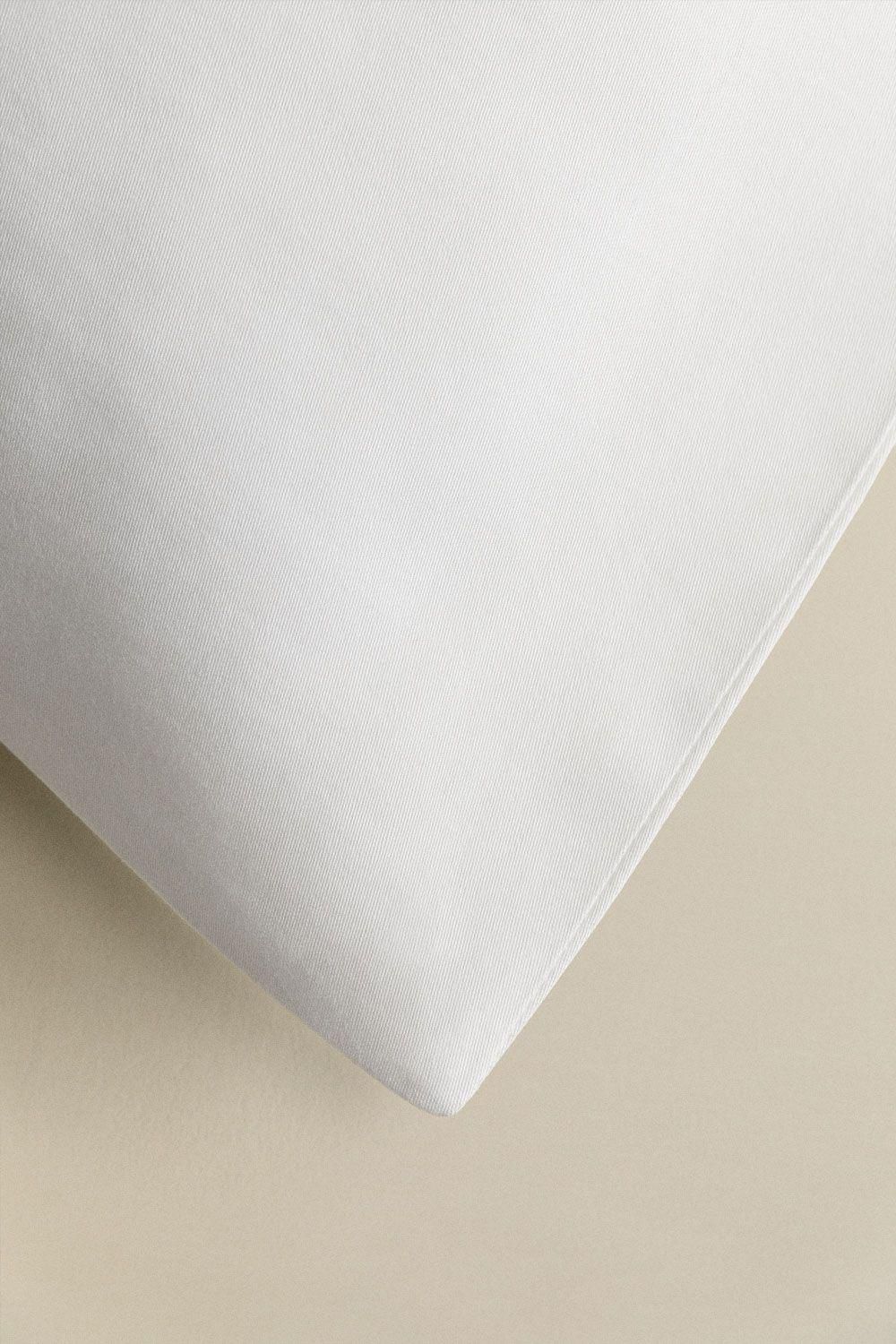Housse De Couette En Satin 300 Fils Sampras Blanc - 6
