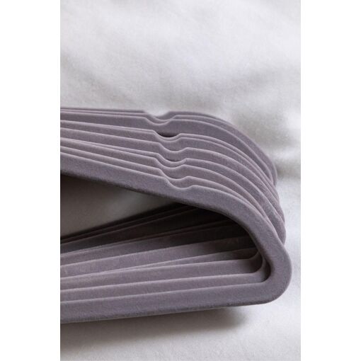 Lot De 20 Cintres Palou Gris Clair - 4