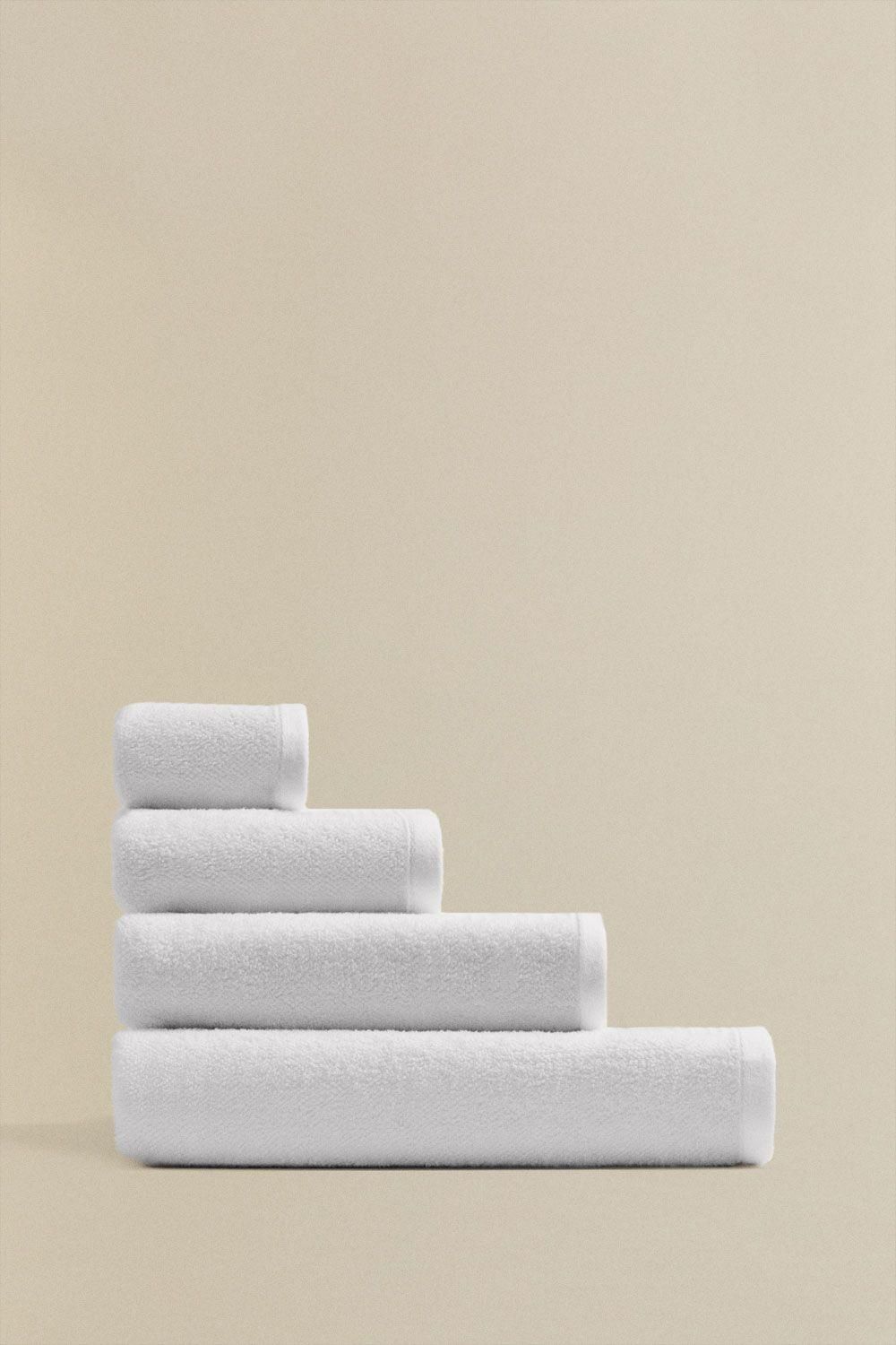 Serviette en coton Nerolit Blanc - 2