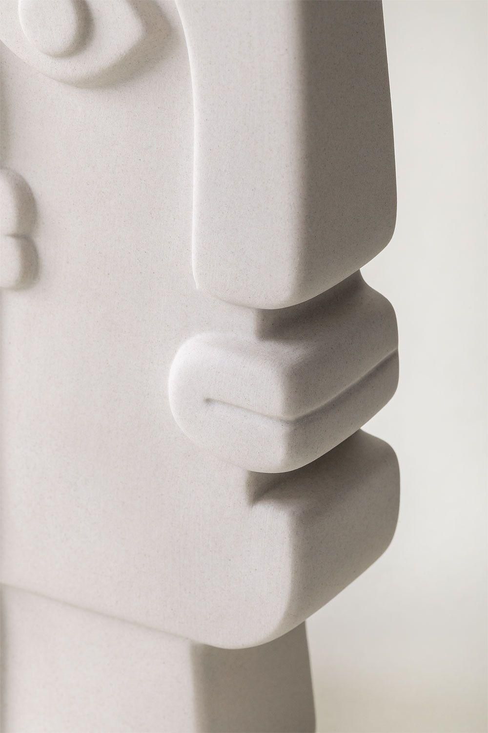 Vase en c�ramique Sevan Blanc - 7
