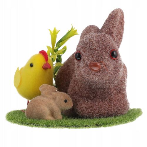 DÉCORATION DE MAISON DE POUPÉE EN FOIN, SOURIS, LAPIN, DÉCORATION DE BUREAU