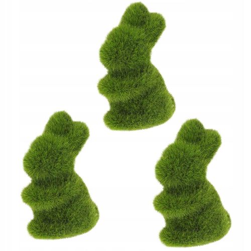 BÉBÉ LAPIN FLOQUÉ DE PÂQUES VERT 3 PIÈCES