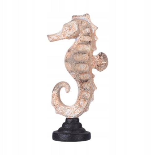 Figurine Art Décoratif Cadeau Hippocampe Sculpture 13 X 8 X 26,5 Cm