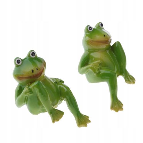 Ornement en résine en forme de grenouille, contes de fées