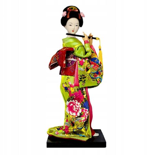 Poupées Geisha japonaises ethniques, figurines miniatures de 23 cm, style traditionnel H
