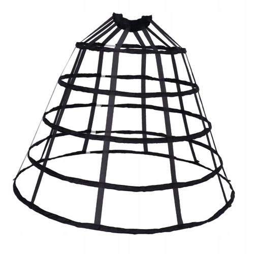 Maillot De Corps En Tissu Noir Pour Jupe Bustier, Taille L