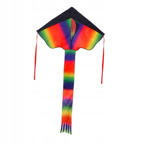 Cerf-Volant Géant Delta Fly, Cerf-Volant Triangulaire Coloré, Jouets Volants 110 Cm X 180 Cm