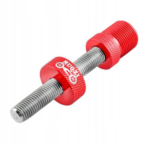 Extracteur De Manivelle De Vélo Antichute, Adapté Aux Axes À Trous Carrés, Rouge